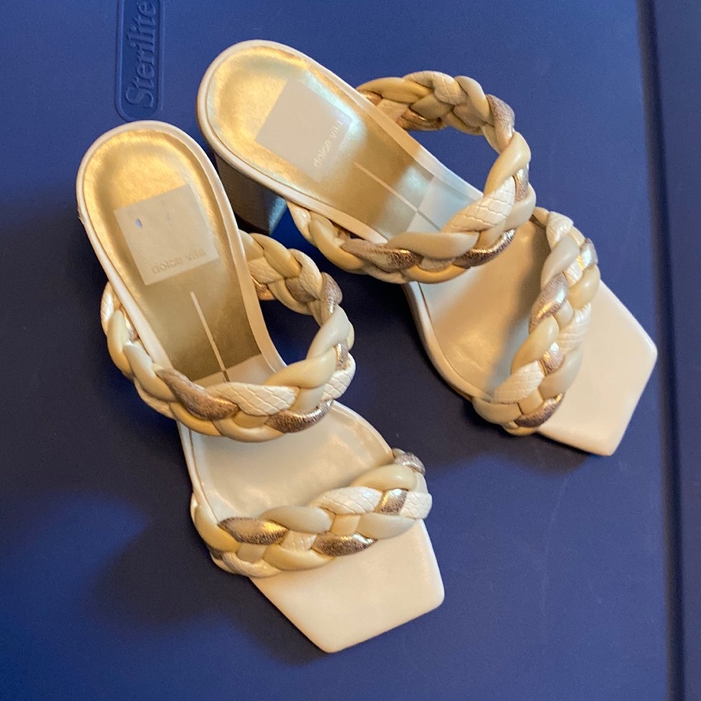 Dolce Vita braided strap sandals